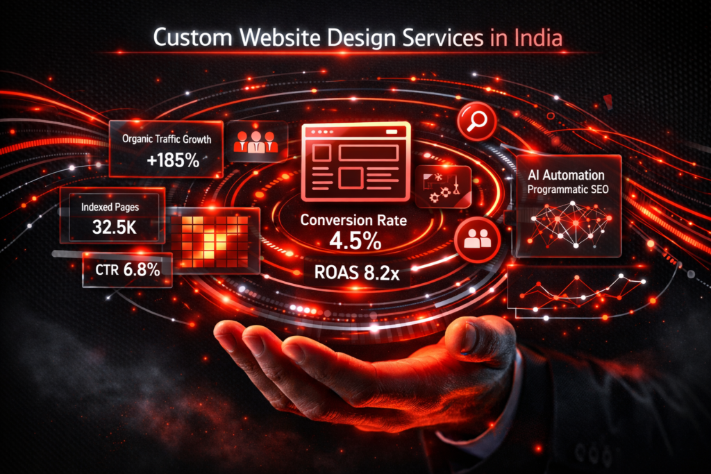 Custom Website Design Services in India