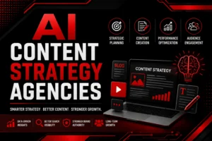 AI content strategy agencies