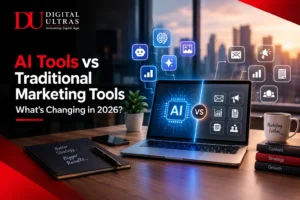 AI tools vs traditional marketing tools