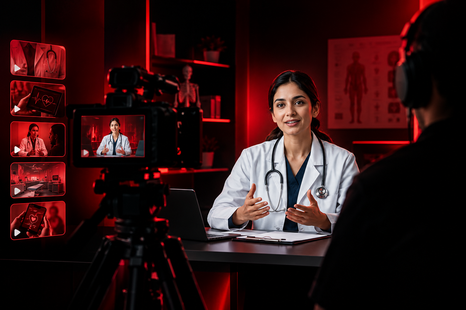 Video Marketing for Doctors for medical Reels, patient education videos, healthcare content, and professional doctor video production.